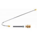 LANCA STALOWA KĄTOWA DO MYCIA PODWOZI DO WSZYSTKICH MYJEK LAVOR ZE ZŁĄCZEM M22 DŁUGOŚĆ 600MM 275BAR 150STOPNI