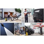 LAVOR Myjka Ciśnieniowa LVR4 Gold – 180 Bar (360 Bar Max), 510 l/h, 2500 W + Myjka do Okien 4w1 + Lanca do Piaskowania