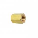 PRZEJŚCIÓWKA ADAPTER SZYBKOZŁĄCZKA 1/4" BSP-F 1/4" NPT-F 1/4" BSP-F  1/4" NPT-F MOSIĘŻNA