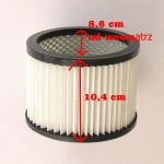 FILTR ZMYWALNY ZBROJONY DO ODKURZACZY  LAVOR FREDDY 4IN1, CF 20, KOMBO, QUATTORDICI, RUDY, TRENTA X, TRENTA XE, VAC 18, VAC 20, VENTI X,VENTI XE, WD