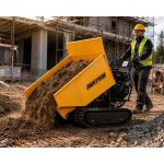 Mini wywrotka gąsienicowa spalinowa  D50MA LONCIN (500 kg, 9 KM, 270 cc)