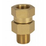 ŁĄCZNIK OBROTOWY ZŁĄCZKA ADAPTER PRZEJŚCIÓWKA 1/4" NA 1/4"