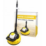 PATIO CLEANER Szczotka do mycia tarasu i kostki brukowej M22 ze zbiornikiem na chemię – do myjek ciśnieniowych