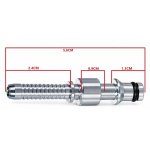 ZŁĄCZKA KOŃCÓWKA DO ZAKUCIA WĘŻA WTYK DN6 LAVOR, PARKSIDE. HAMMERFLEX